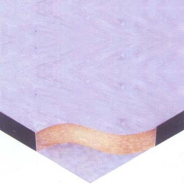 Wood core panel surface detail